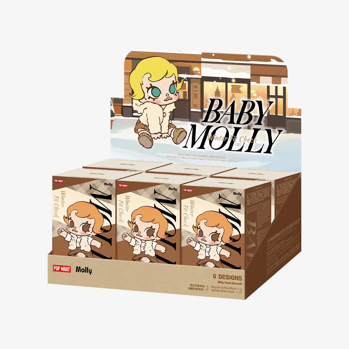 Baby Molly Winter Fit Check Vinyl Plush Pendant Blind Box - Image 10