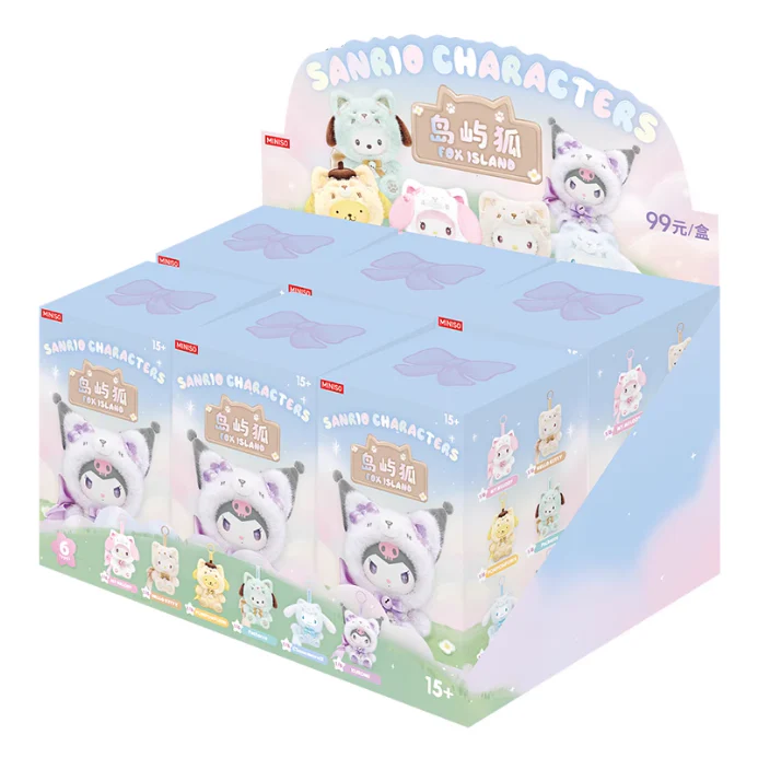 MINISO × Sanrio Fox Island Plush Blind Box - Image 2