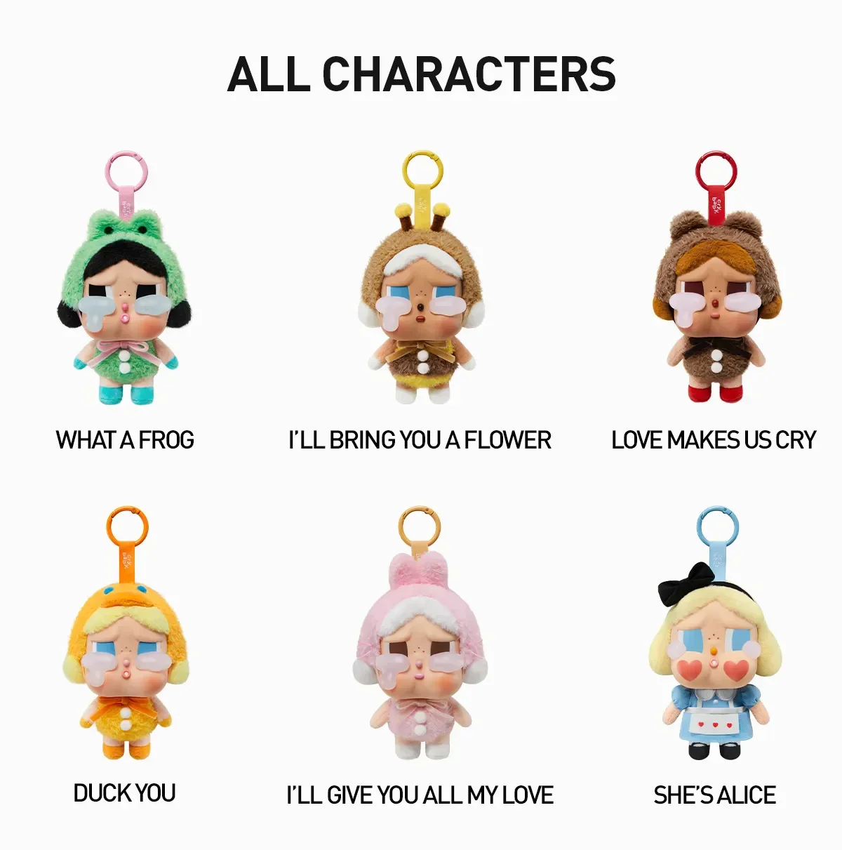 CRYBABY Crying Again Series-Vinyl Face Plush Blind Box/Confirmed Box - Image 9