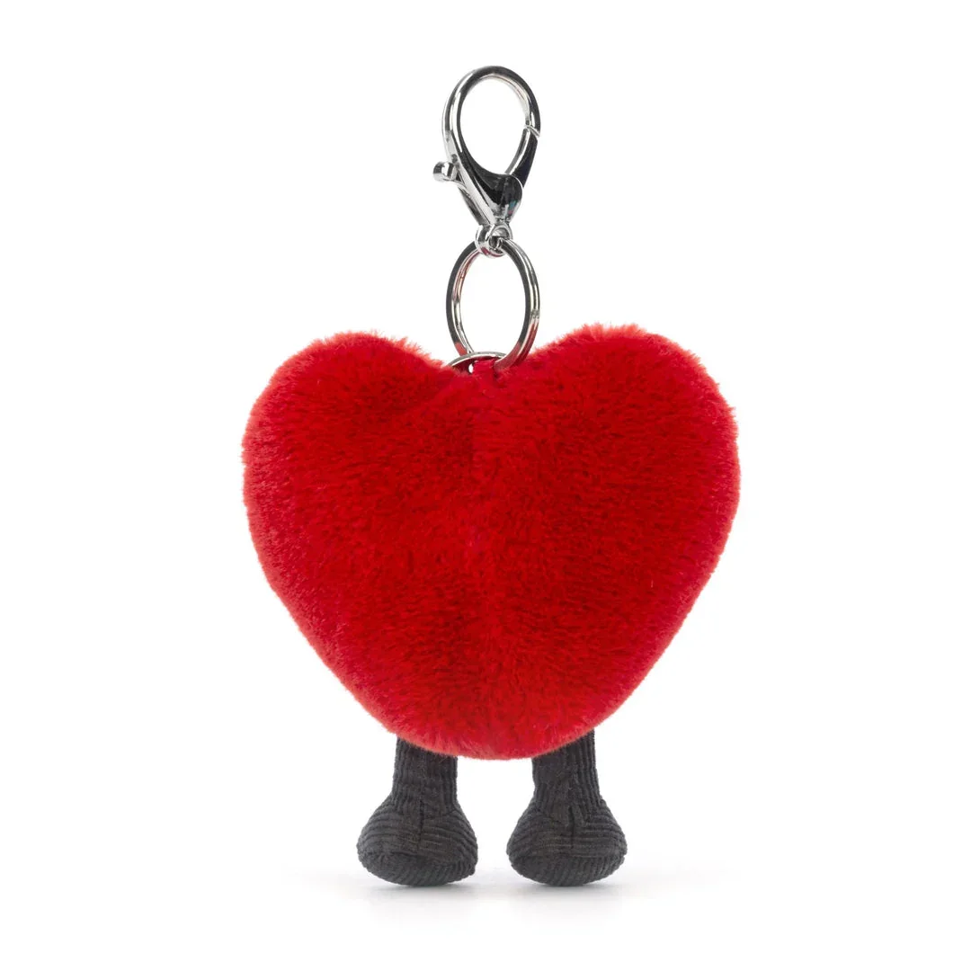 Jellycat Amuseable Heart Bag Charm - Image 3