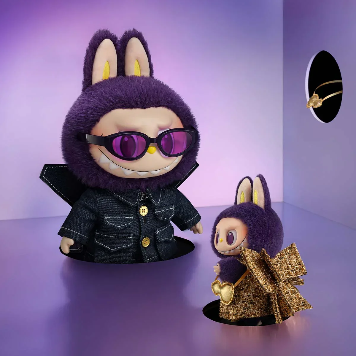 LABUBU × PRONOUNCE - WINGS OF FORTUNE Vinyl Plush Hanging Card - Image 7