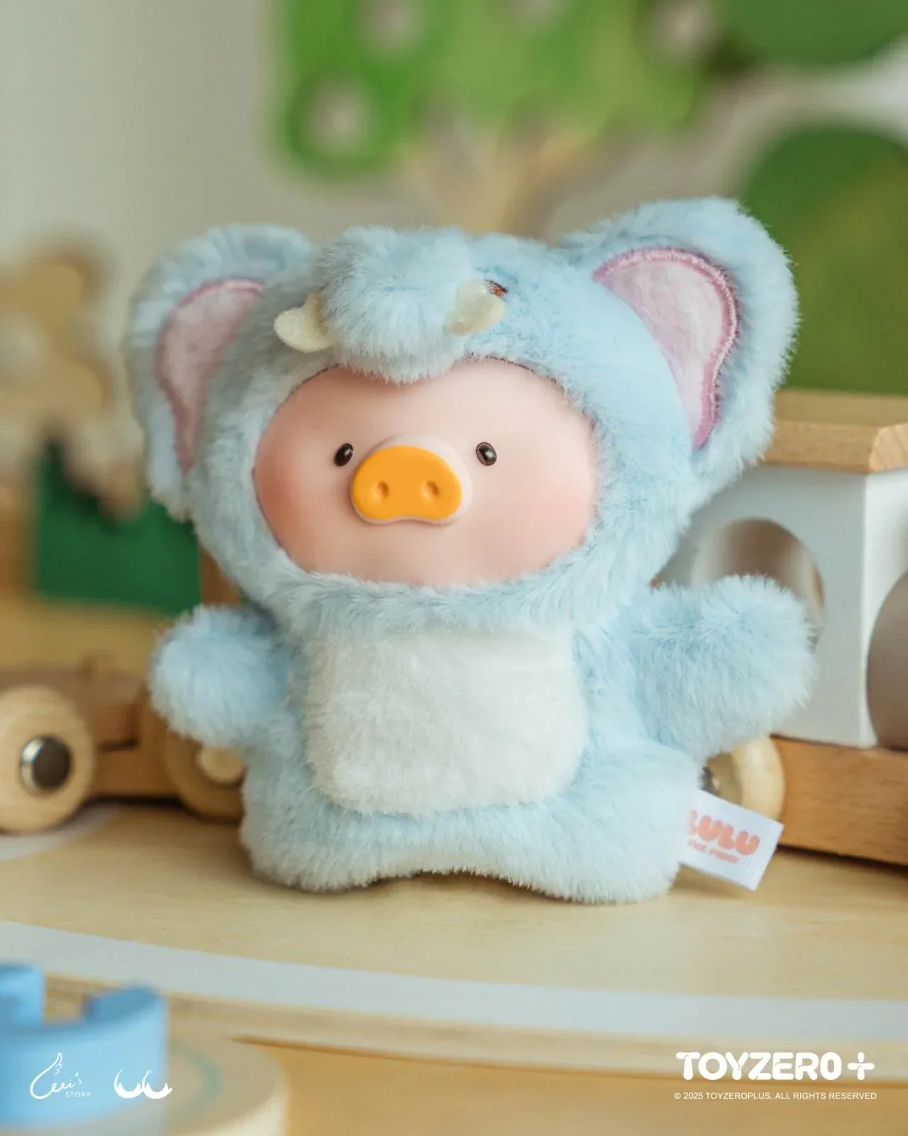 LuLu the Piggy Animal Party - Puppet Show PVC Face Plush Keychain Blind Box - Image 10