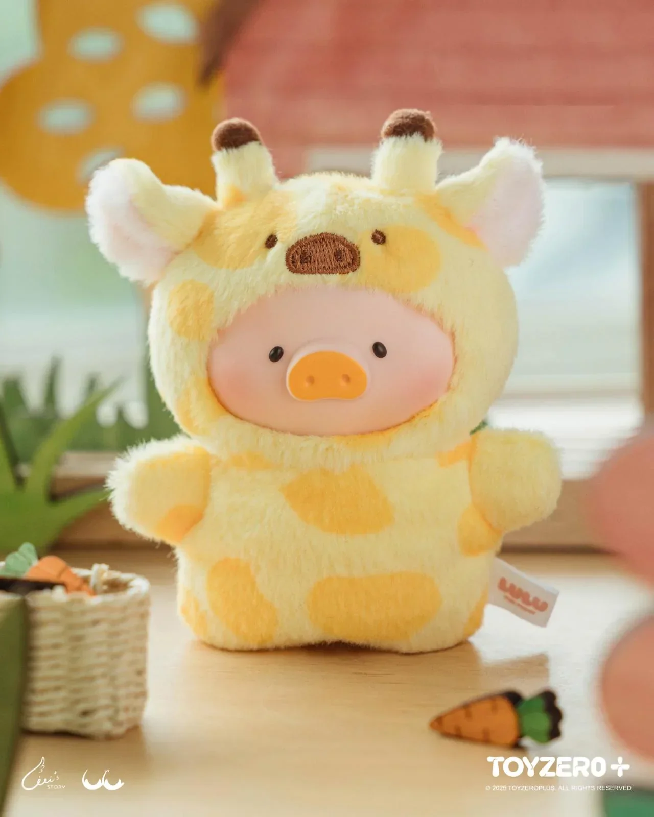 LuLu the Piggy Animal Party - Puppet Show PVC Face Plush Keychain Blind Box - Image 5