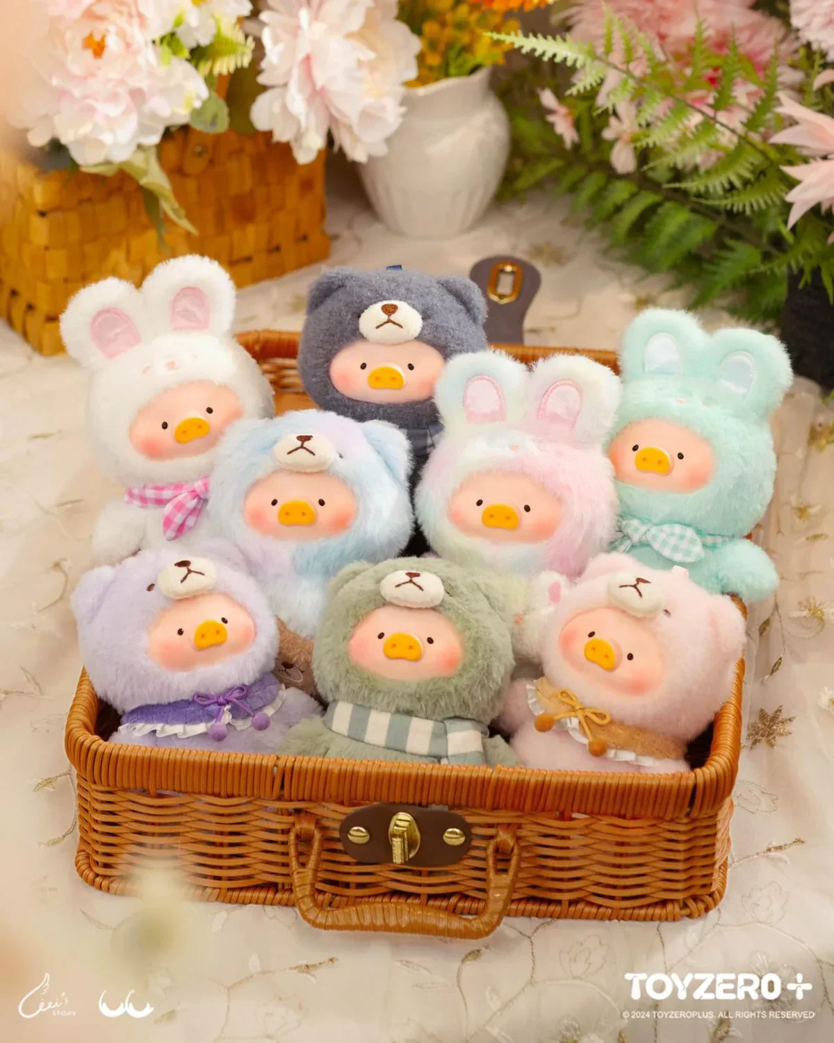 LuLu the Piggy – Joyful Time Series PVC Plush Keychain Blindbox - Image 3