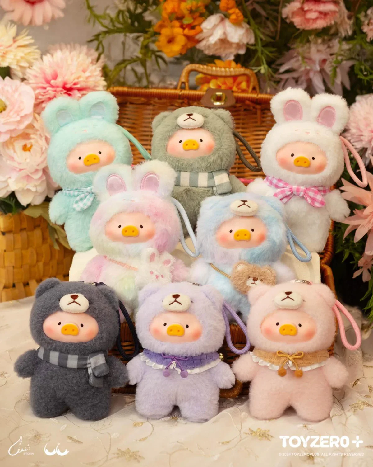 LuLu the Piggy – Joyful Time Series PVC Plush Keychain Blindbox - Image 4