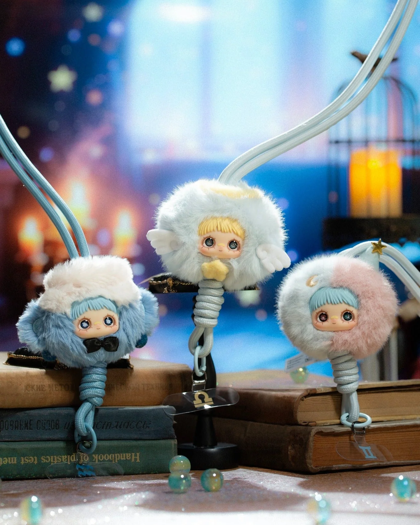 MAYMEI Horoscope Stories Series Plush Pendant Phone Strap Blind Box - Image 12