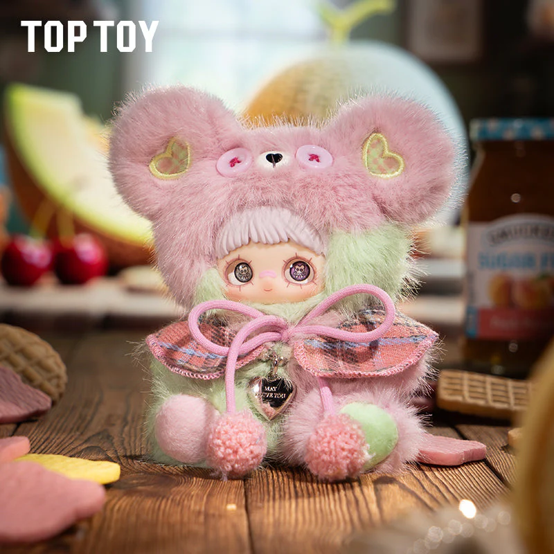 Maymei Tiny Bear Cookie Series Plush Keychain Blind Box - Image 5