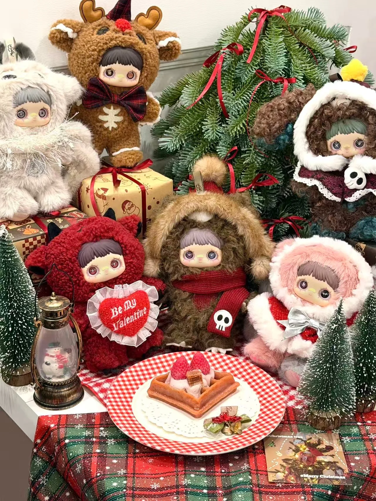 MayMei Winter Weirdness Series Keychain Plush Blind Box - Image 2