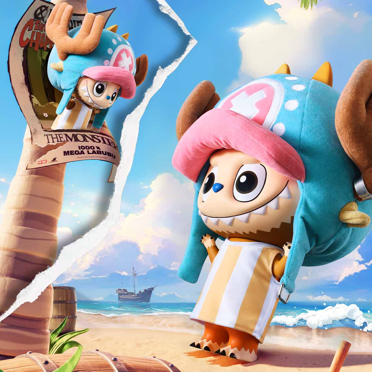 MEGA LABUBU 400% Tony Tony Chopper - Image 4