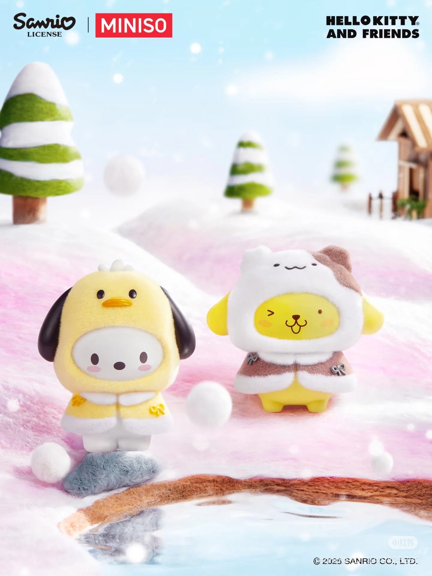 **Pre-order**Miniso x Sanrio Little Cape Face Changing Series Blind Box - Image 3