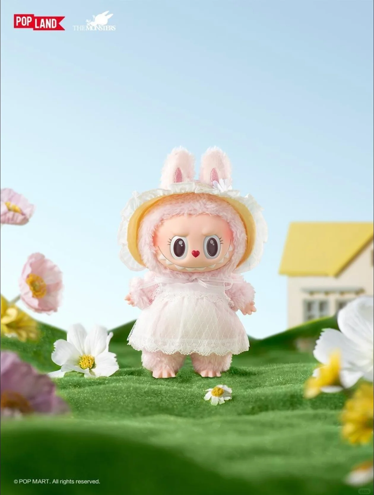 Mokoko Fall Into Spring Vinyl Plush Pendant(Damaged Box/Plush is ok)