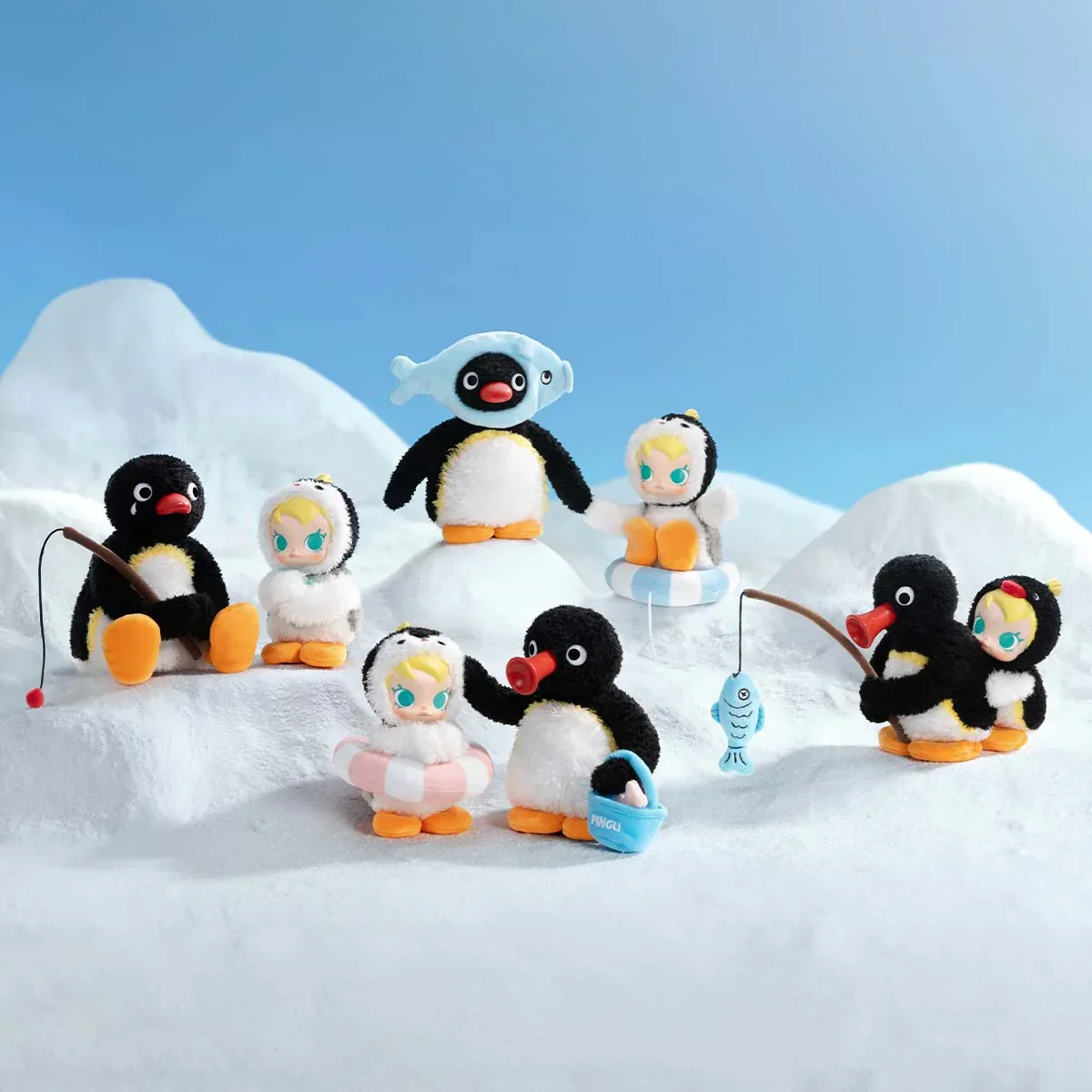 Baby Molly × Pingu Happy Fishing Series-Vinyl Plush Pendant Blind Box - Image 10