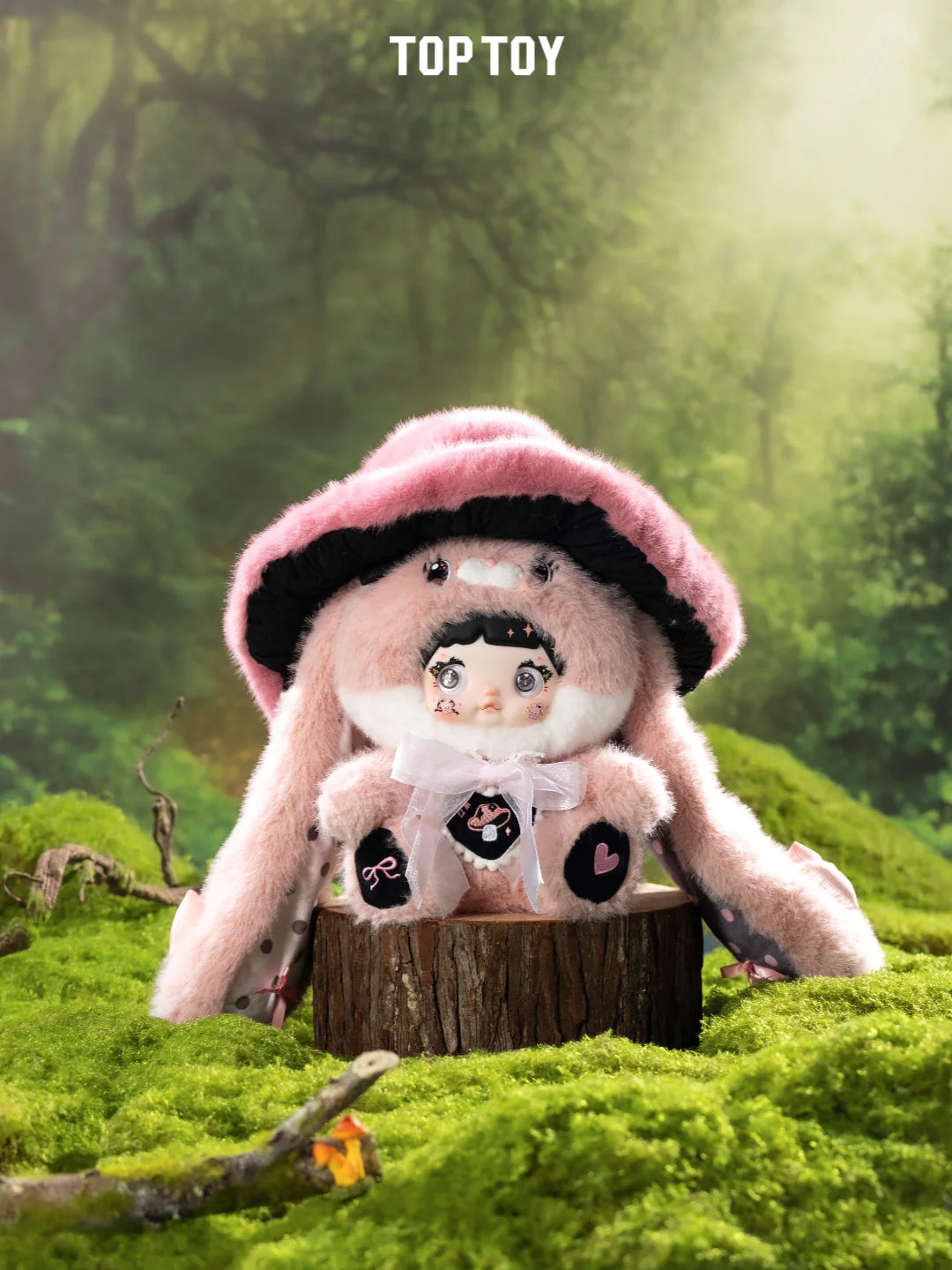 Nommi Mushroom Hat Series Plush Blind Box 400% - Image 2