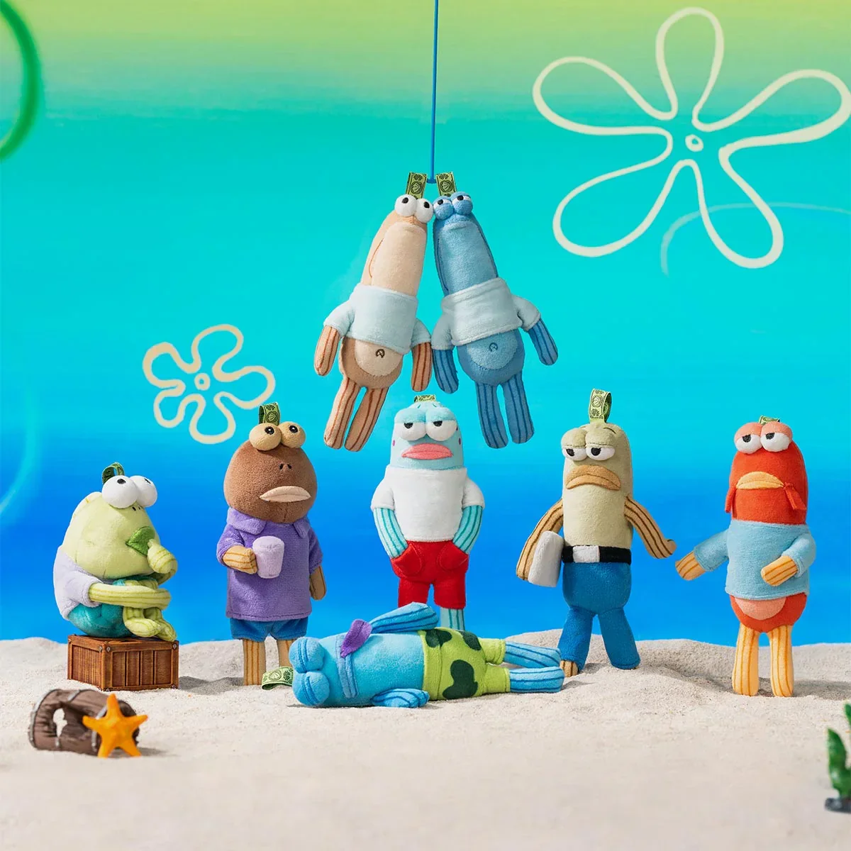 POP MART Bikini Bottom Buddies Whimsical Plush Blind Box - Image 5