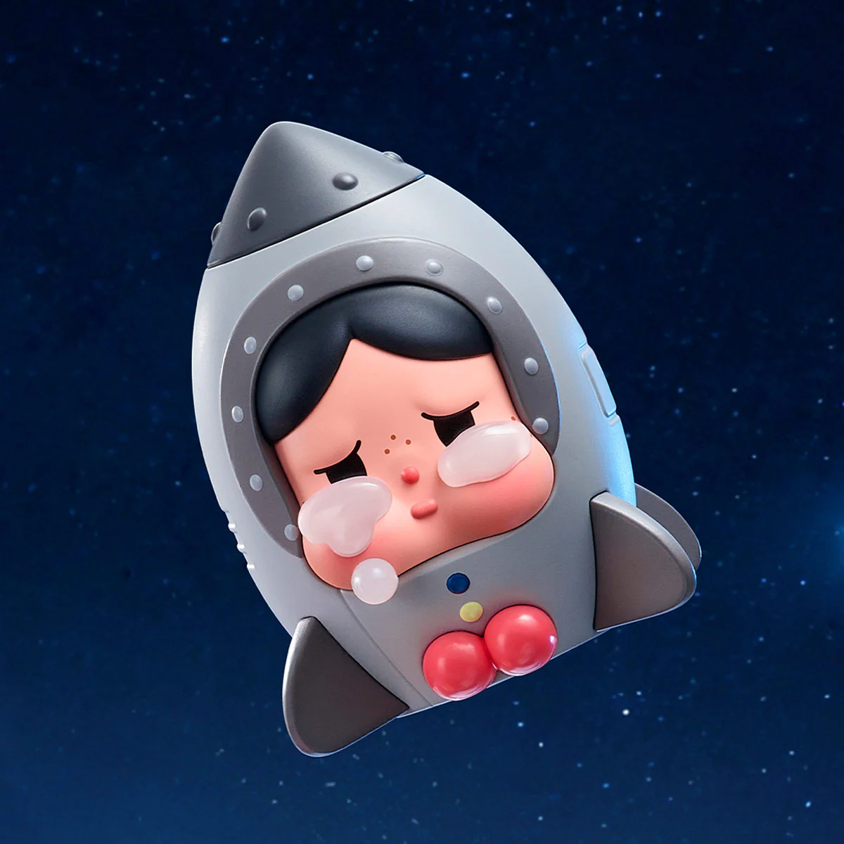 POP MART CRYBABY Crying to the Moon Sitting Series Blind Box Figure - Image 7