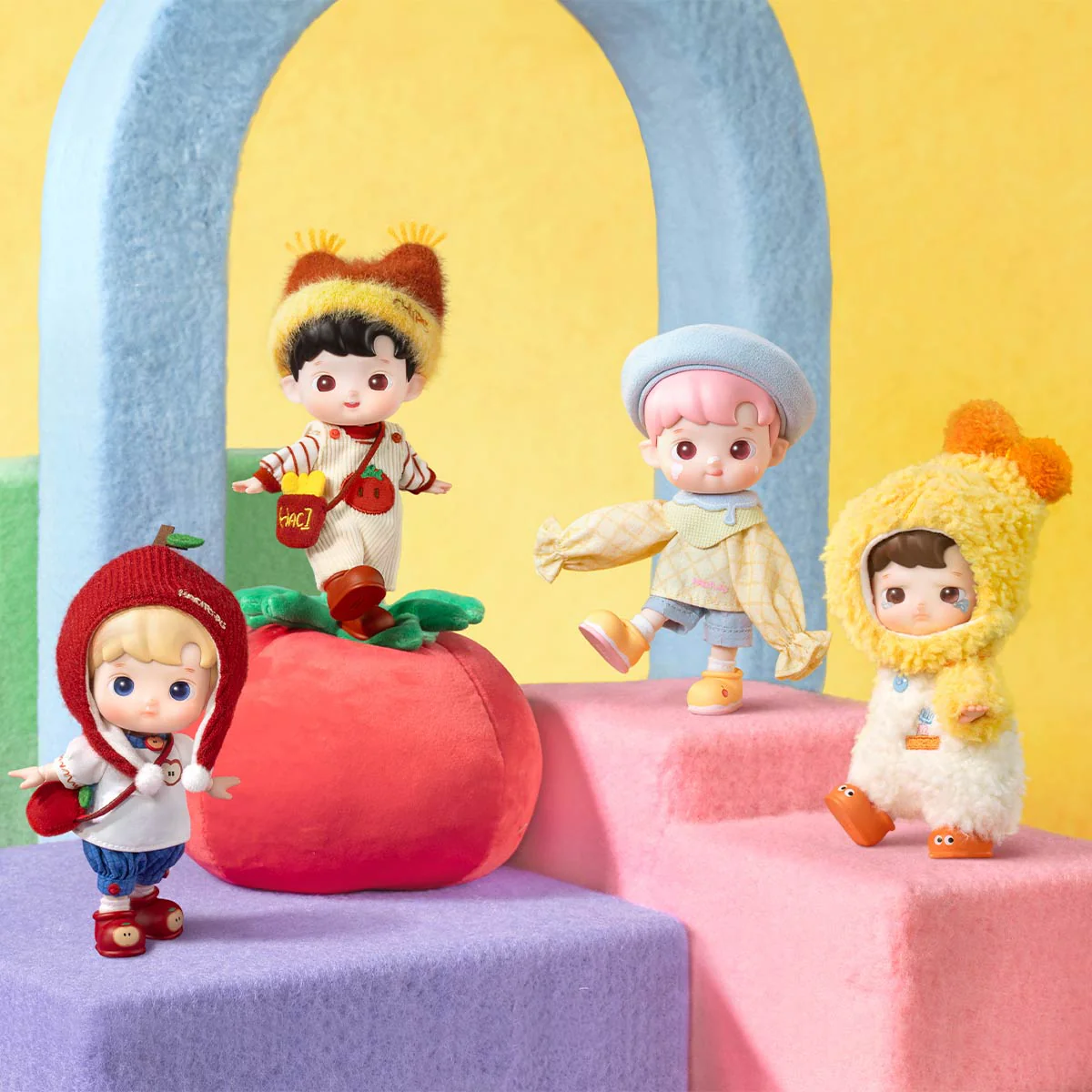 POP MART HACIPUPU Little Foodie Series 1/12 Scale BJD Action Figure - Image 5