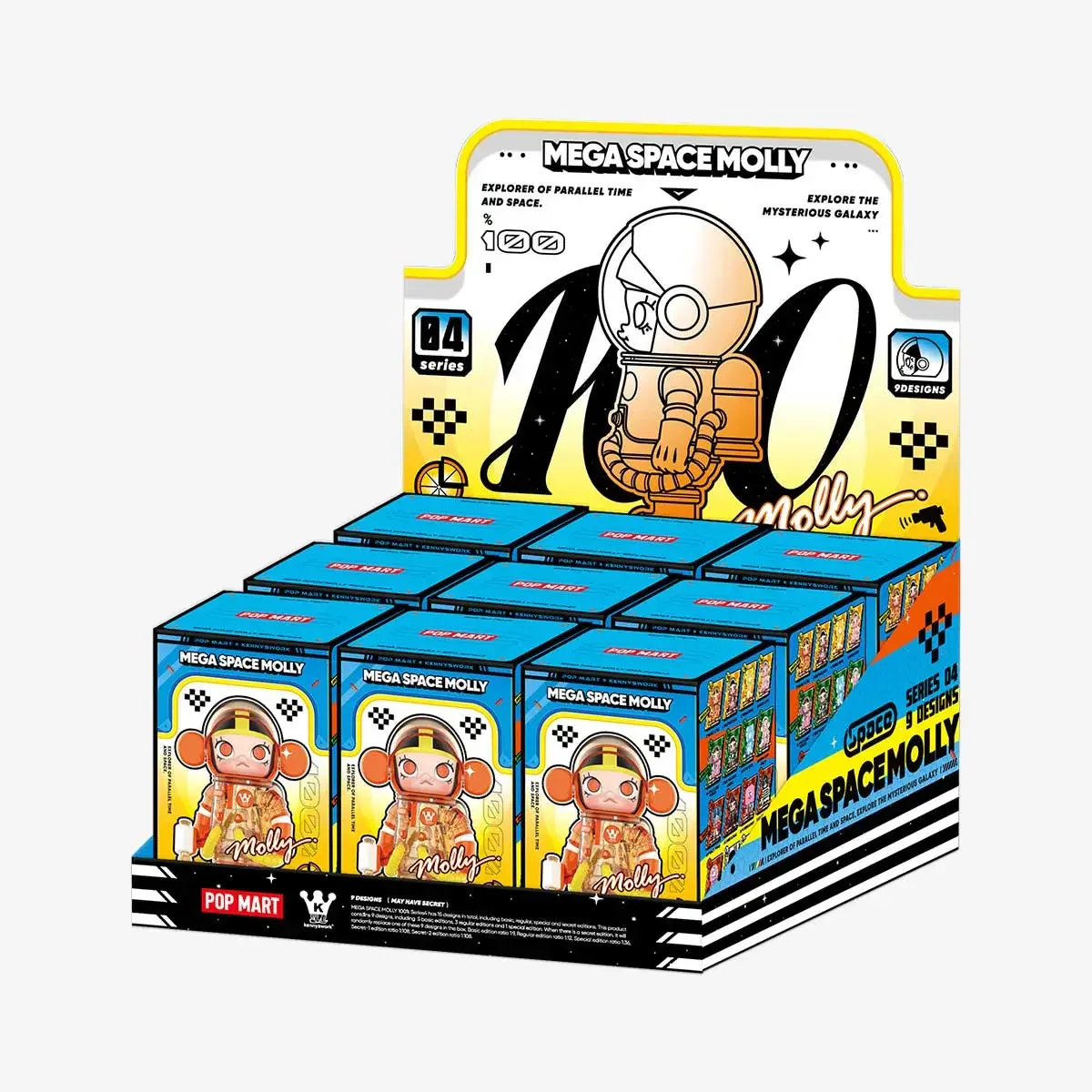 Mega Space Molly 100% Series 4 Blind Box - Image 17