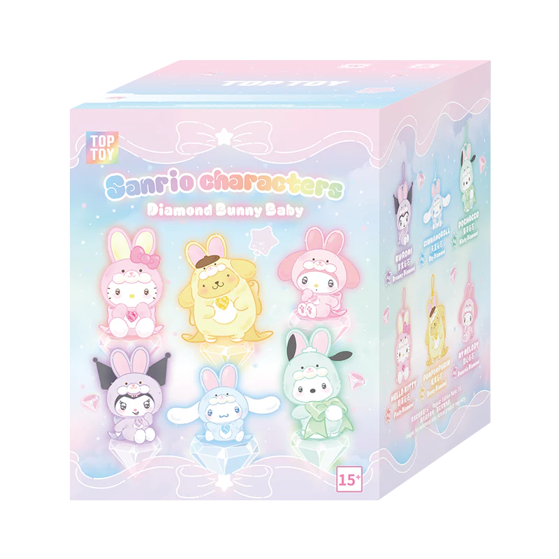 TOP TOY Diamond Bunny Baby Series Blind Box
