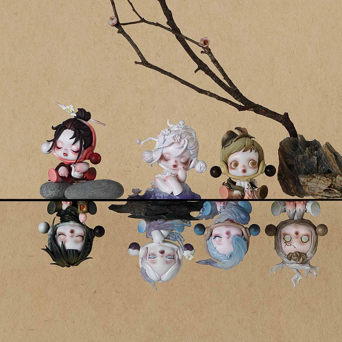 SKULLPANDA The Ink Plum Blossom Series Figures - Image 16