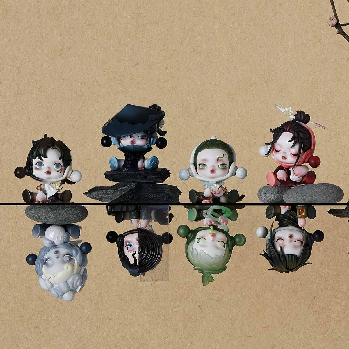 SKULLPANDA The Ink Plum Blossom Series Figures - Image 3