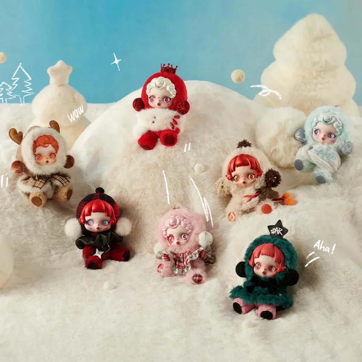 Skullpanda Winter Symphony Series Plush Blind Box - Image 7