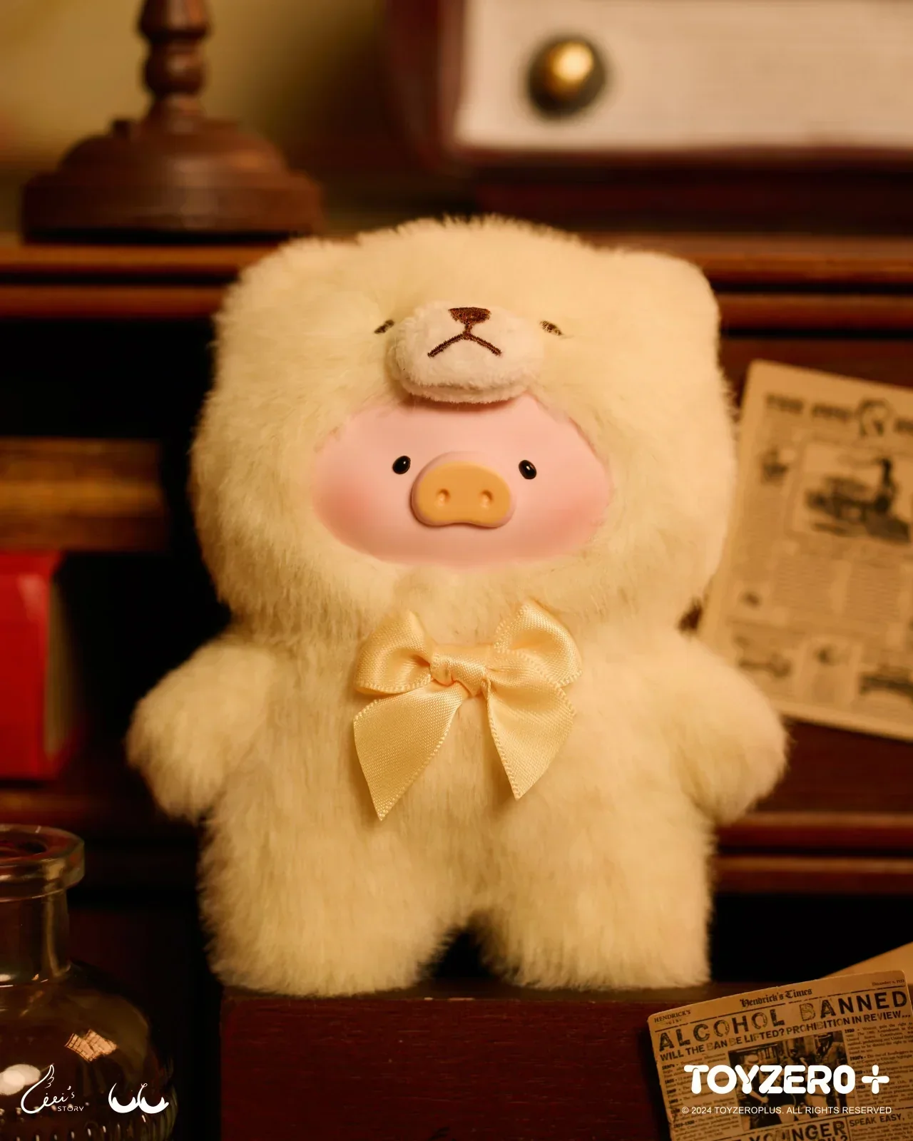 LuLu the Piggy - Vintage Teddy Shop Vinyl Face Keychain Blind Box - Image 9