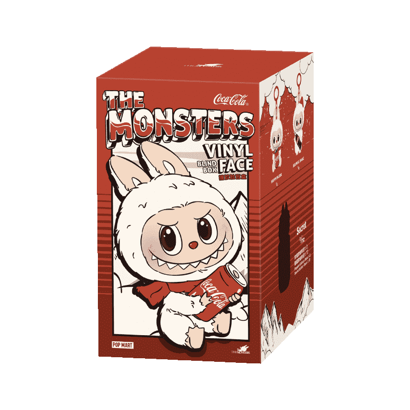 THE MONSTERS Coca-Cola Series Vinyl Plush Blind Box Single Box