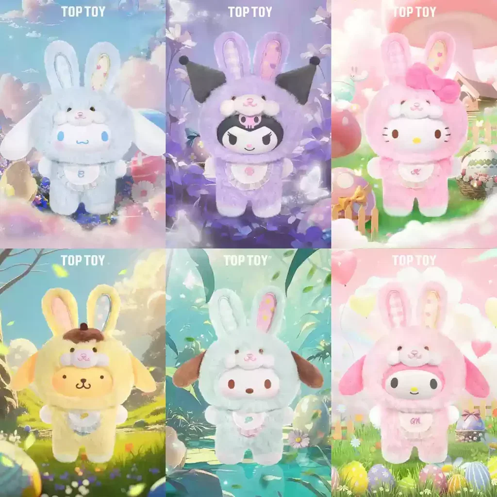 TOP TOY Elf Bunny Baby Vinyl Plush Keychains Gift Blind Box - Image 9