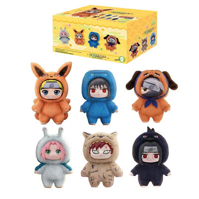 TOP TOY Naruto Beast Party Series Vinyl Face Plush Blind Box - Image 4