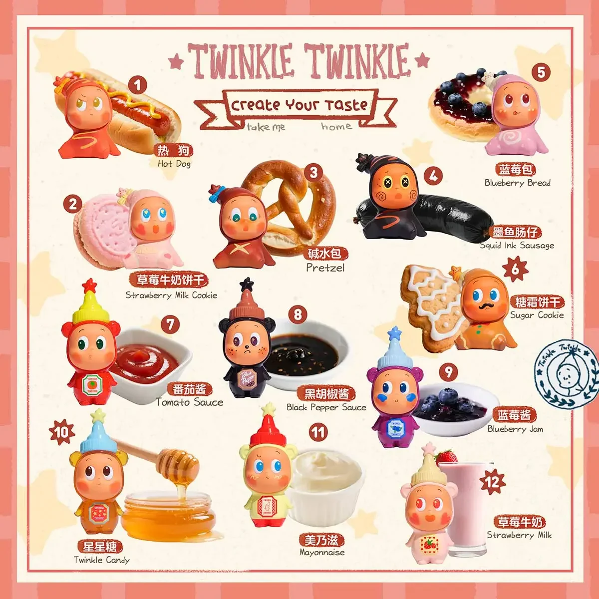 Twinkle Twinkle Create Your Taste Series Figures - B - Image 4