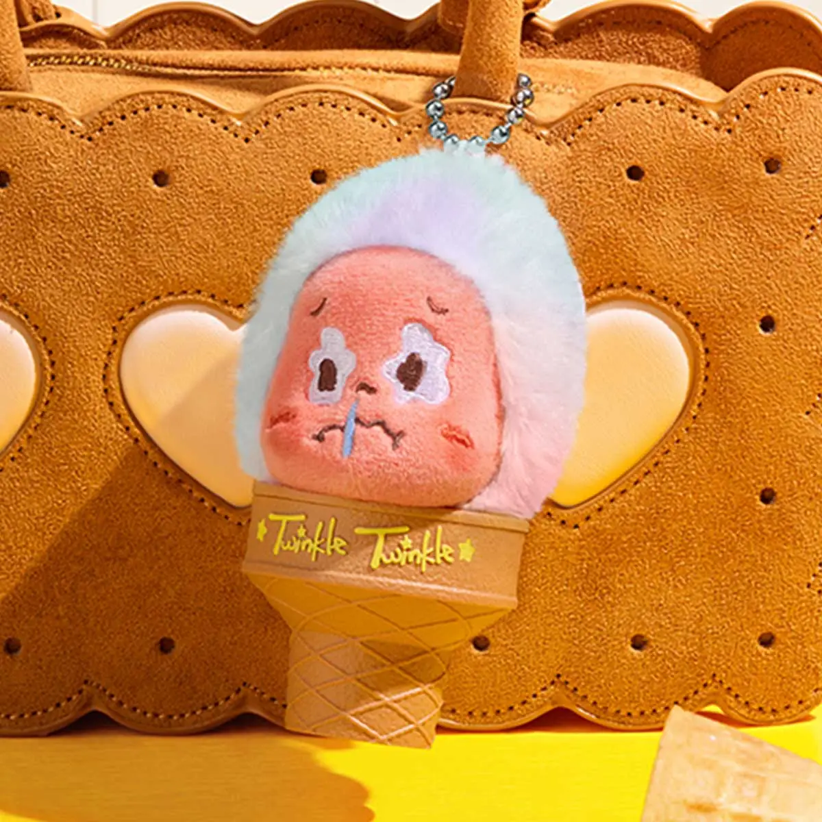 Twinkle Twinkle MOON GELATO Series-Ice Cream Plush Pendant Blind Box - Image 2